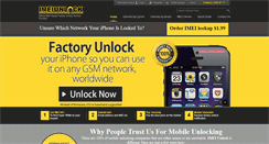 Desktop Screenshot of imei-unlock.net